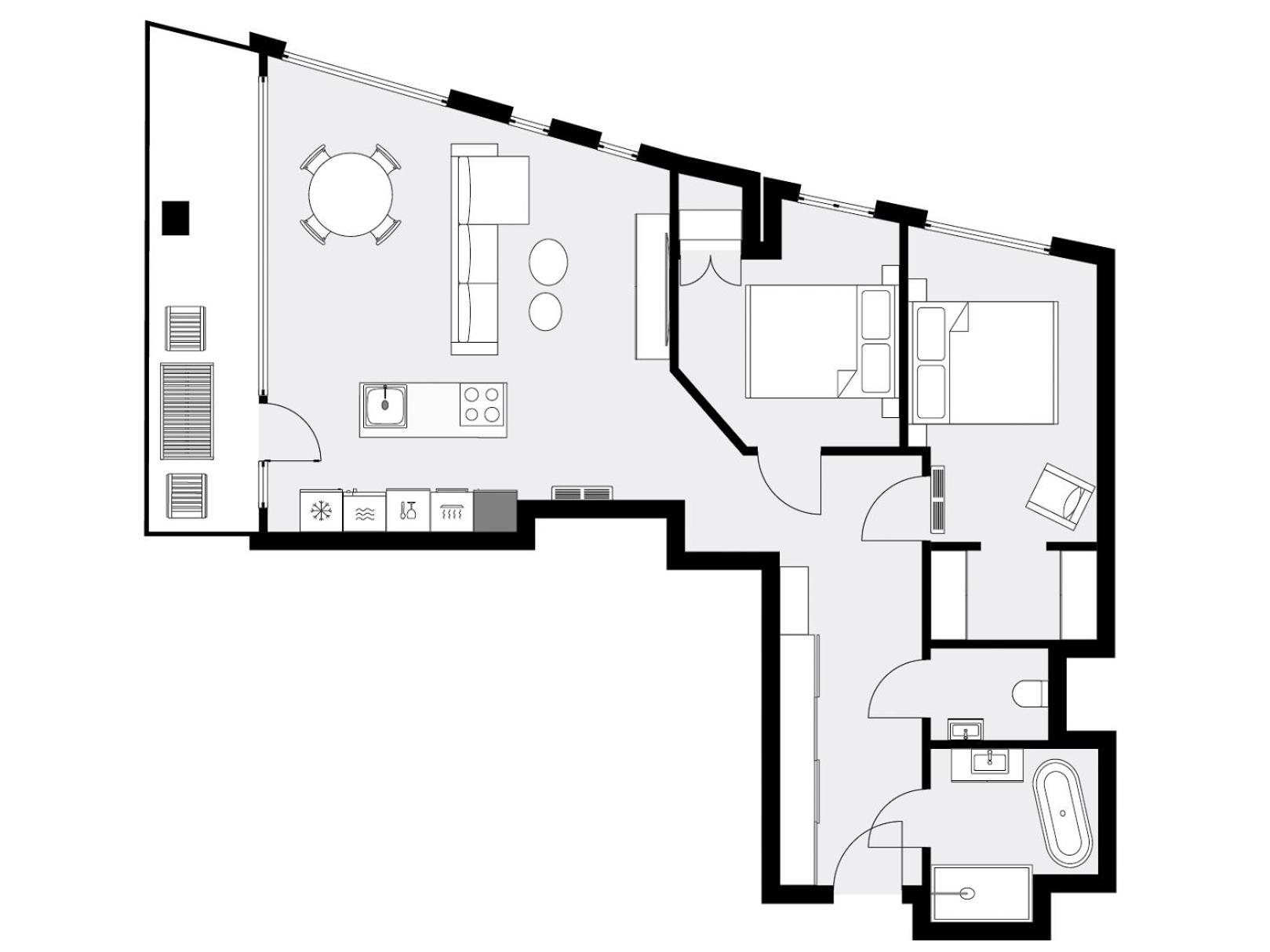 Urban Apartments Luxury Skyline Sokolska Towers 30A, 2 Free Garages, Gym & Sauna, Self Check-In كاتوفيتسه المظهر الخارجي الصورة